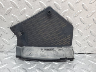 W123 Coupe front speaker cover trim left used OEM