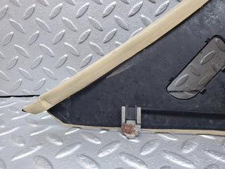 W123 Coupe c pillar cover right side beige used OEM