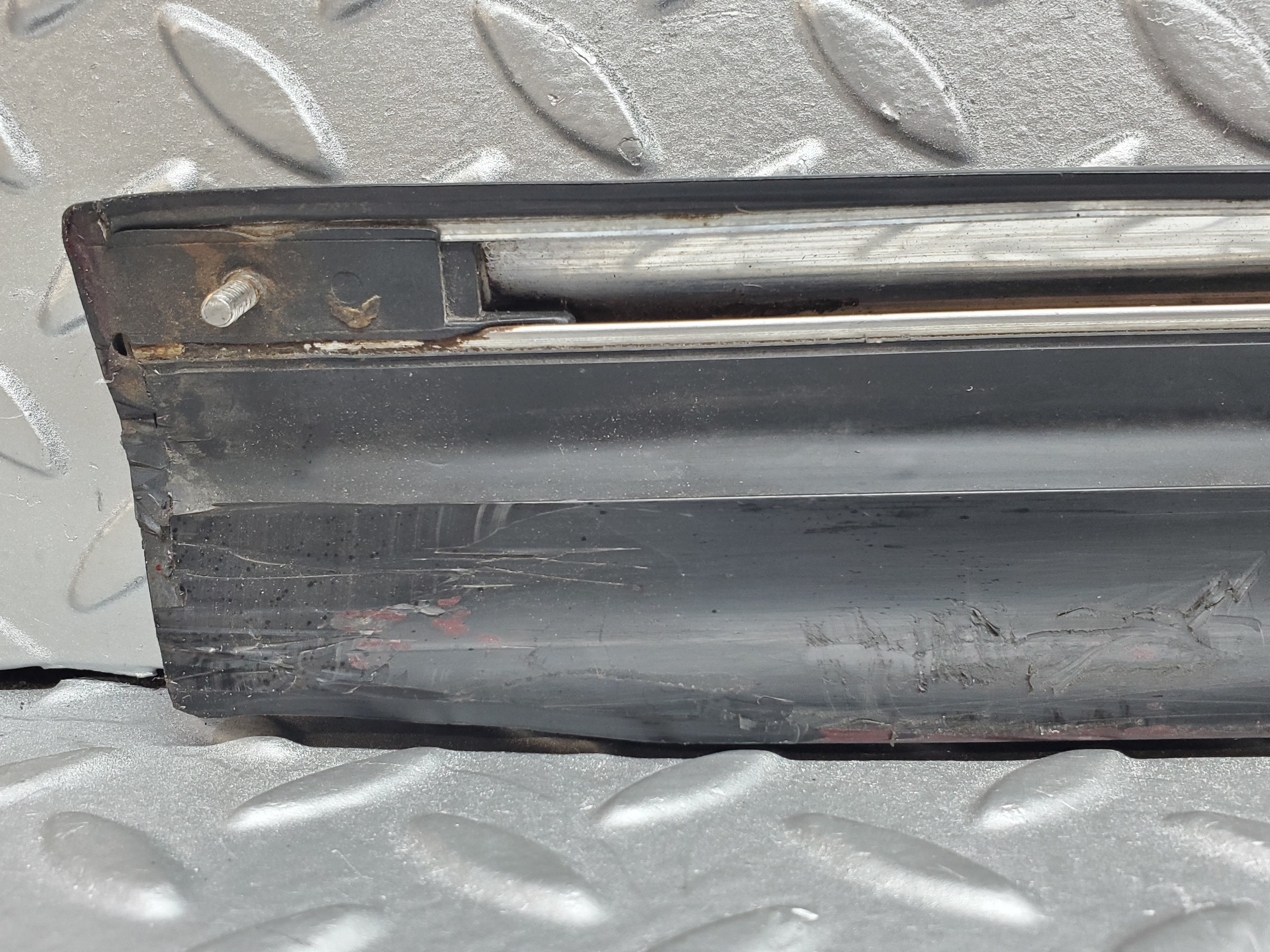 1100 Mercedes-Benz C123 230CE Coupe Left Door Lower Trim 1236903380
