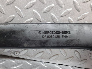 W123 Coupe cable channel cover rear left used OEM