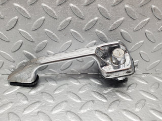 W108 front left door handle no key used OEM