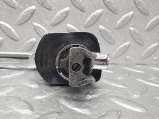 W108 front left door handle no key used OEM