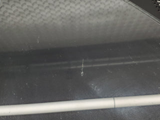 W108 rear left quarter window glass used OEM
