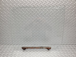 W108 door window glass rear right used OEM