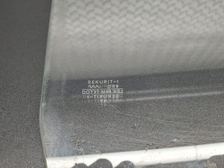 W108 door window glass rear right used OEM