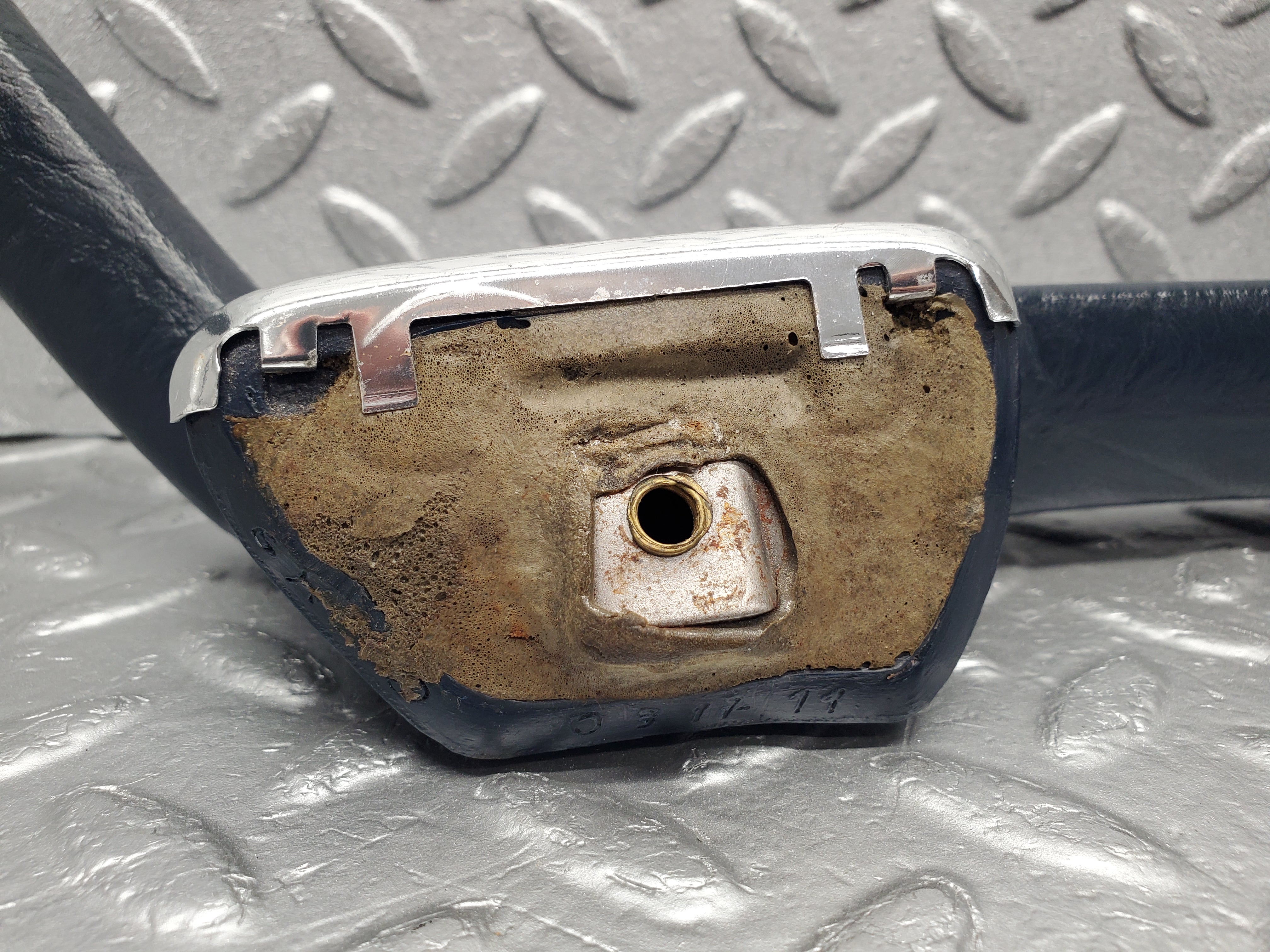 1293 Mercedes-Benz V123 240D Interior Door Handle Front Left Blue 1239701701