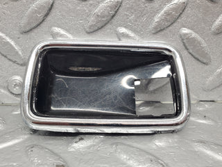 V123 Lang chrome frame for door opener right used OEM