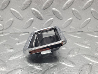 V123 Lang chrome frame for door opener right used OEM