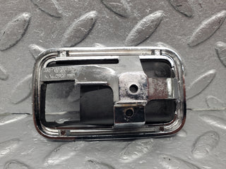 V123 Lang chrome frame for door opener right used OEM