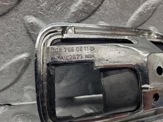 V123 Lang chrome frame for door opener right used OEM
