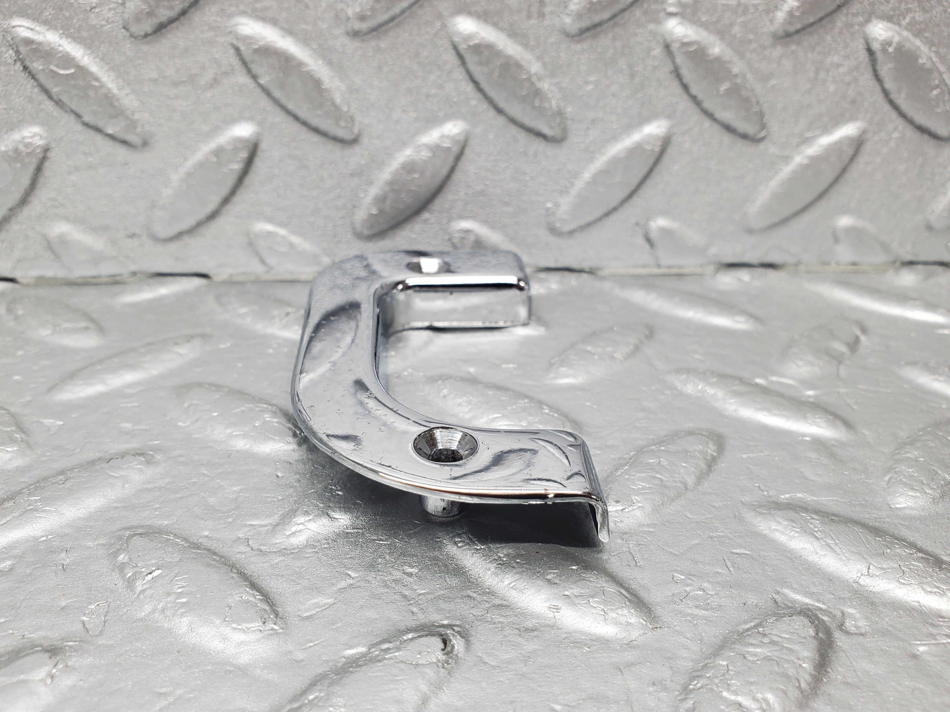 1313 Mercedes-Benz V123 240D Left Interior Chrome Door Latch Trim