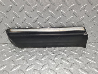 W123 Lang front left lower moulding trim used OEM