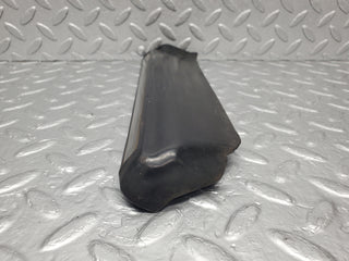 W123 Lang front left lower moulding trim used OEM