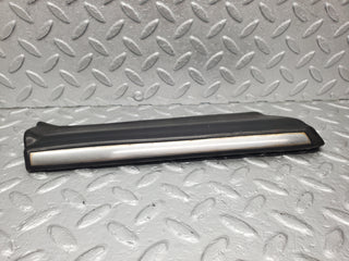 W123 Lang front left lower moulding trim used OEM