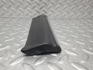 W123 Lang front left lower moulding trim used OEM