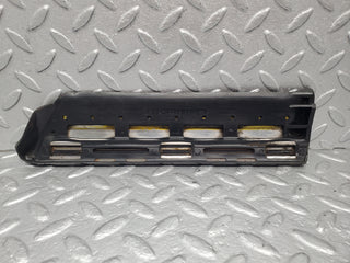 W123 Lang front left lower moulding trim used OEM