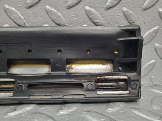 W123 Lang front left lower moulding trim used OEM