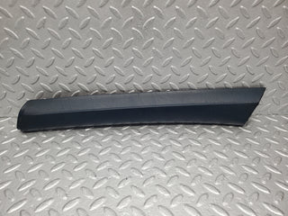 W123 Lang a pillar cover panel left side blue used OEM