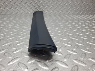 W123 Lang a pillar cover panel left side blue used OEM