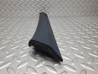 W123 Lang a pillar cover panel left side blue used OEM