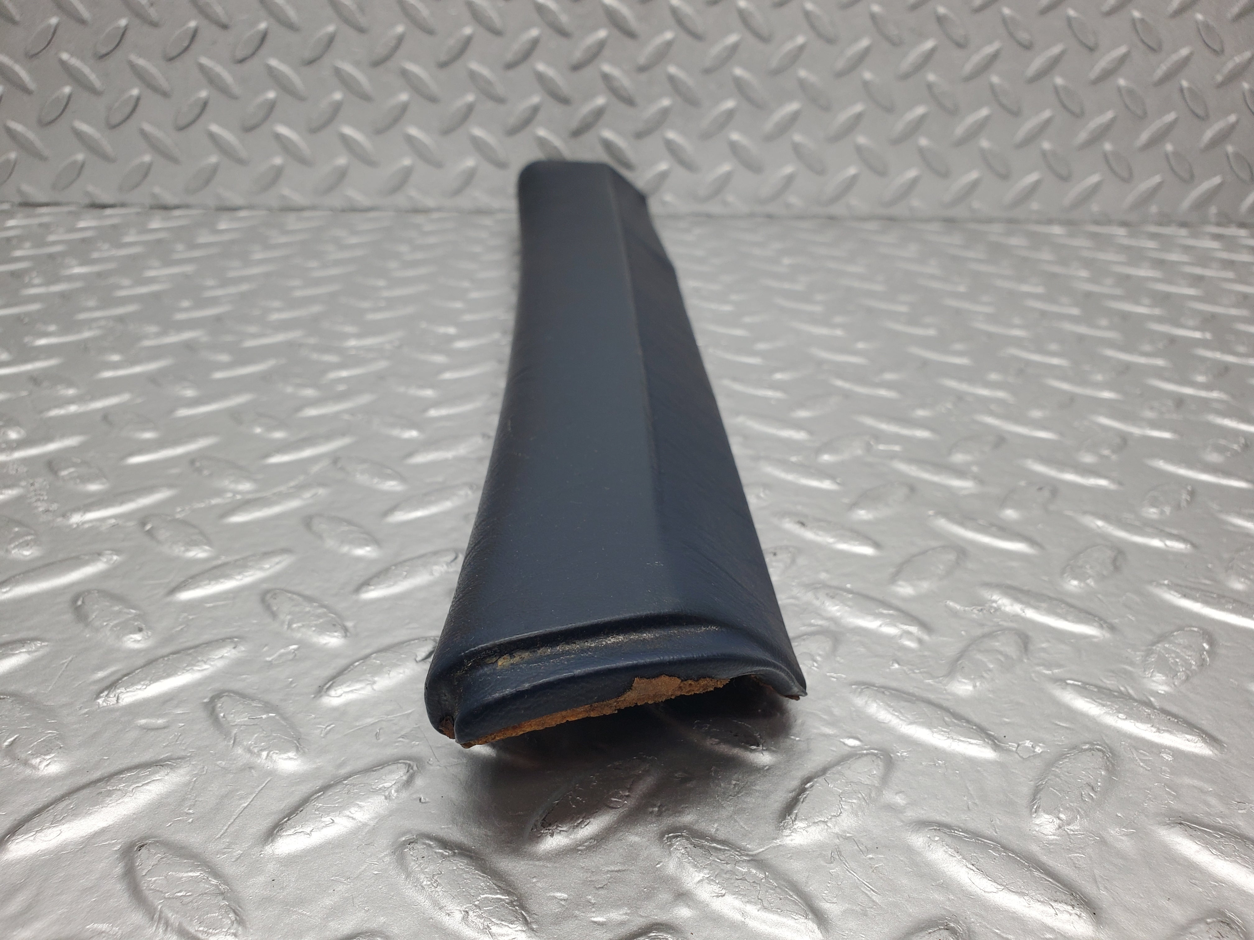 1369 Mercedes-Benz V123 240D A Pillar Cover Panel Right Side Blue