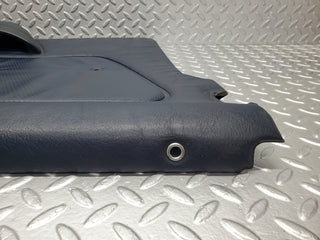 W123 Lang front left door card blue used OEM
