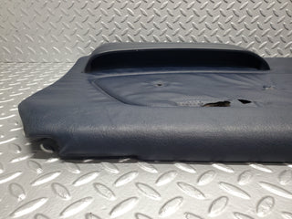 W123 Lang front left door card blue used OEM
