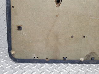W123 Lang front left door card blue used OEM