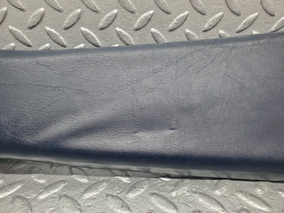 W123 Lang b pillar cover right side blue used OEM