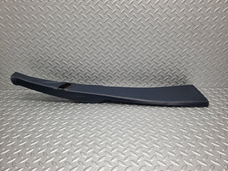 W123 Lang b pillar cover right side blue used OEM