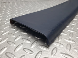 W123 Lang b pillar cover right side blue used OEM