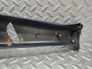 W123 Lang b pillar cover right side blue used OEM