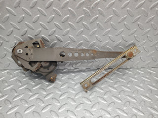 W123 Lang rear right manual window regulator used OEM