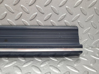 V123 W123 Lang front door sill trim blue used OEM