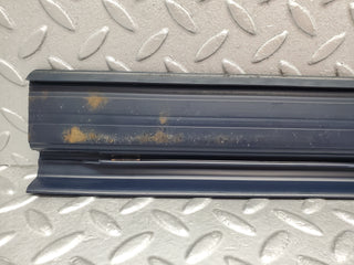 V123 W123 Lang front door sill trim blue used OEM