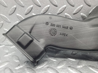 1507 Mercedes-Benz W220 S430 Air Guide Duct Pipe 2208311446