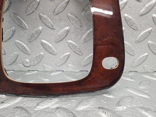 W220 gear shift surround cover wood trim used OEM