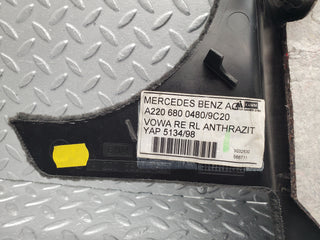 W220 front right kick panel used OEM