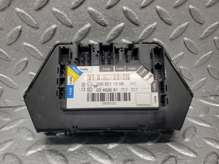 W220 door control panel rear left used OEM