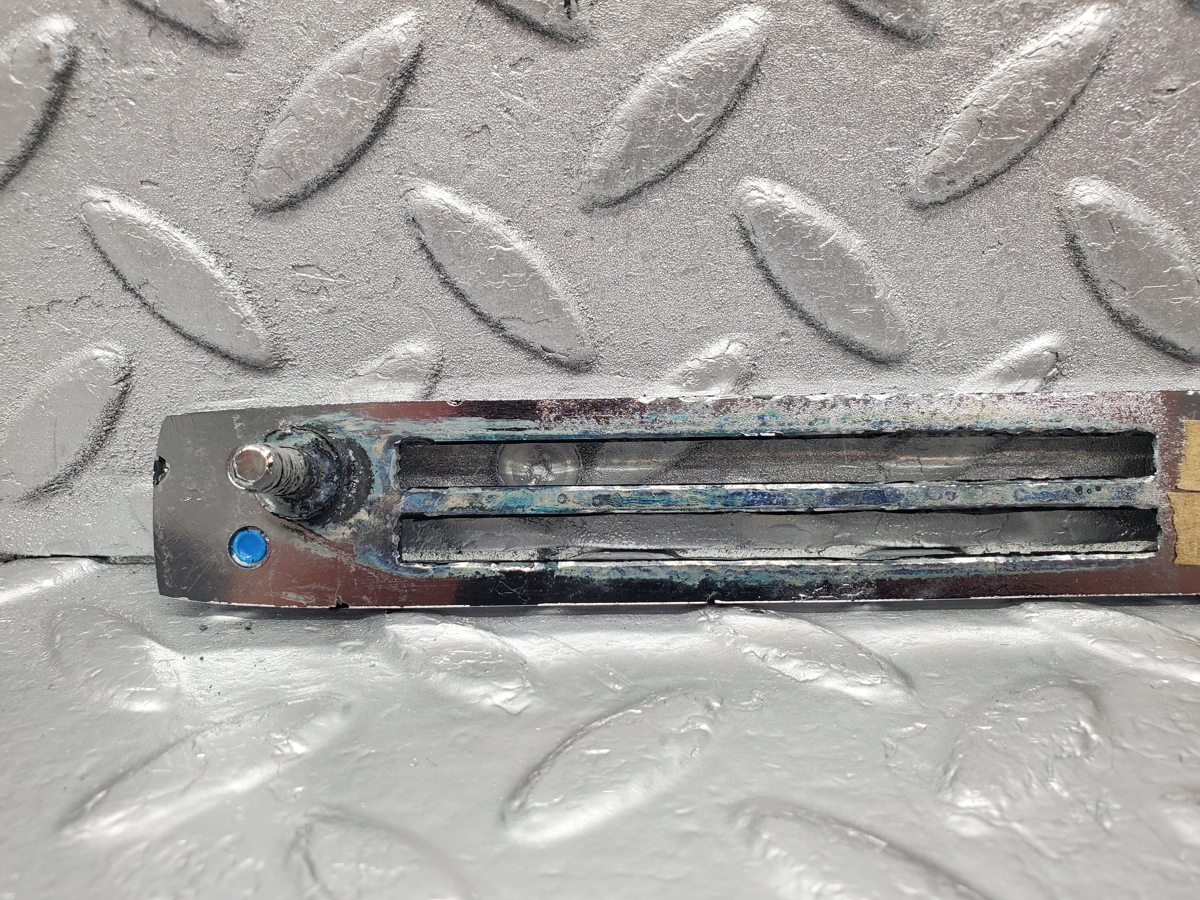 1789 Mercedes-Benz W108 280SE Dash Centre Heater Control Chrome