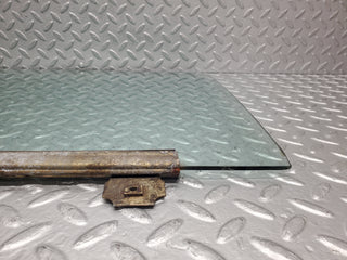 W116 rear left door window glass used OEM