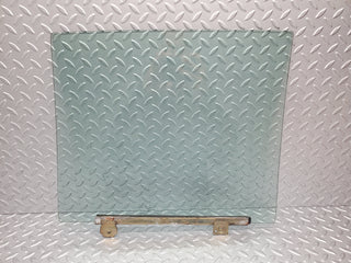 W116 rear left door window glass used OEM