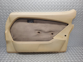 W116 front right door card beige used OEM