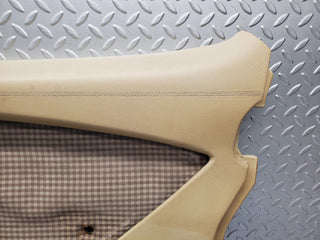 W116 front right door card beige used OEM