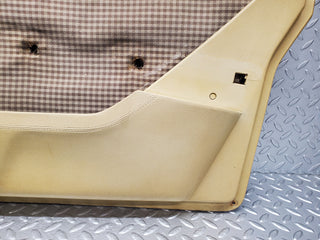 W116 front right door card beige used OEM