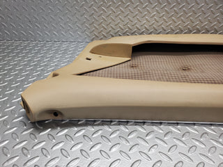 W116 front right door card beige used OEM
