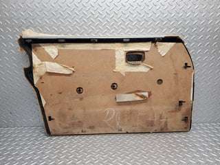 W116 front right door card beige used OEM