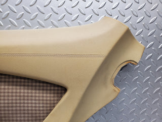 W116 rear right door card beige used OEM