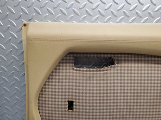 W116 rear right door card beige used OEM