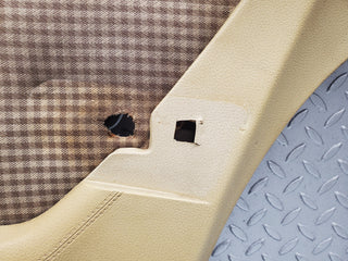 W116 rear right door card beige used OEM